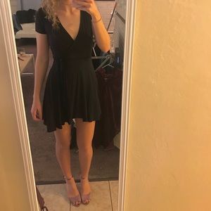 Forever 21 Black wrap dress